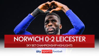 Norwich 0-2 Leicester