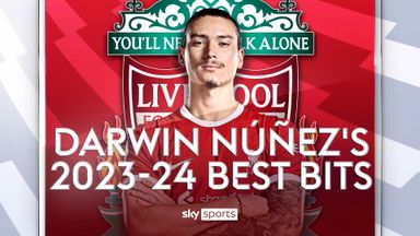 Darwin Nunez's best moments of 2023-24 season