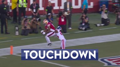 49ers rookie Bell scores touchdown with first ever NFL catch!