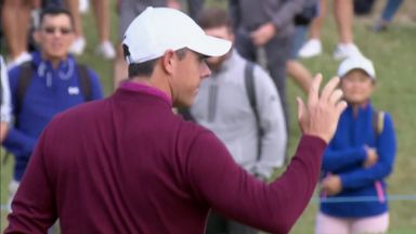 'He doesn't disappoint!' - Rory's two birdies and eagle through first four