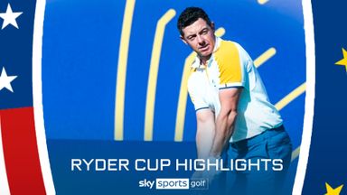 Ryder Cup: Big cheers for McIlroy as practice gets underway