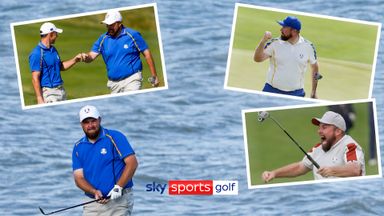 Lowry's best Ryder Cup shots