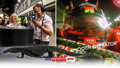 Godzilla's kid and the Smooth Operator returns | Singapore GP's funniest moments