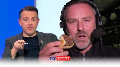 'Can I finish my pie?!' | Boyd wrongly accused of missing goal!