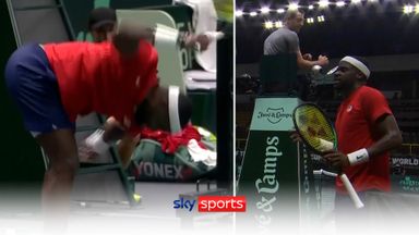 Tiafoe's extraordinary Davis Cup match point meltdown!