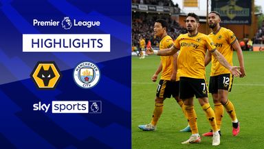 Wolves stun Man City to deliver Champions first loss of the season
