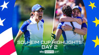 Solheim Cup | Day Two highlights