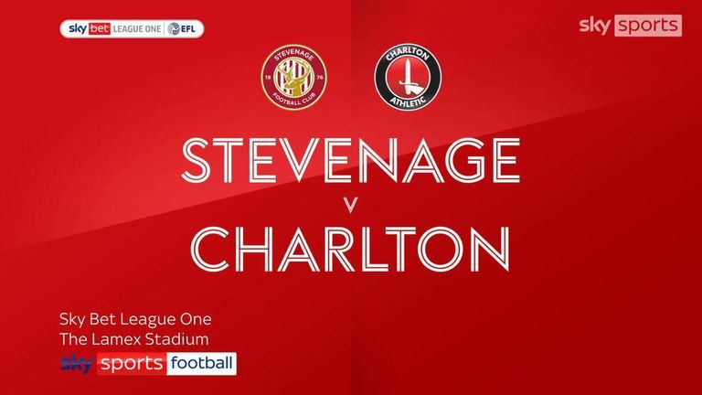 Stevenage 1-1 Charlton Athletic| League One highlights | Video | Watch TV  Show | Sky Sports