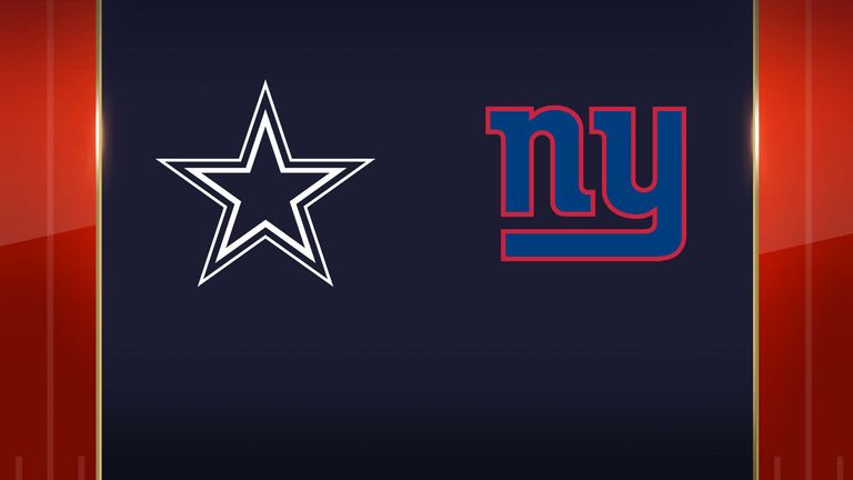 Dallas Cowboys vs. New York Giants highlights