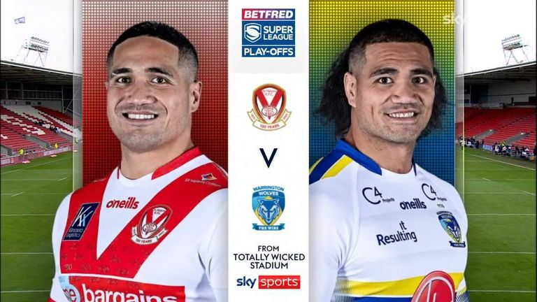 Highlights of the Betfred Super League play-off clash between St Helens and Warrington
