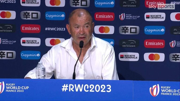 Australia head coach Eddie Jones was happy to come away with a victory over Georgia in their World Cup opener, but expects his side to improve as the tournament progresses