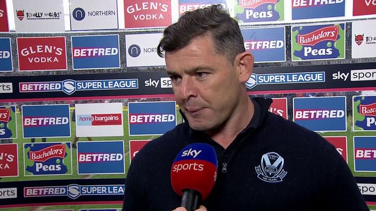 Saints coach Paul Wellens says it was a tough play-off eliminator against Warrington but his side dug deep to snatch the win and reach the semi-finals.