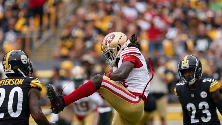 The San Francisco 49ers struck first against the Pittsburgh Steelers thanks to Brandon Aiyuk&#39;s touchdown.