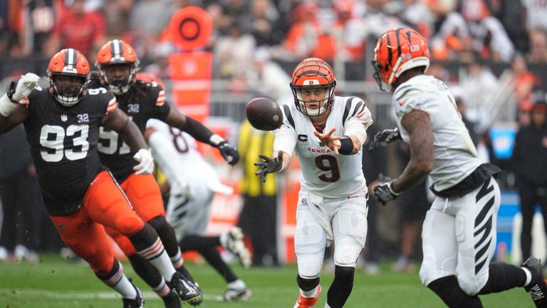 Highlights of the Cincinnati Bengals against the Cleveland Browns in Week 1 of the NFL.