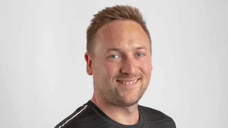 Andy Parslow poses for a picture during the Swansea City Media Day at Fairwood Training Ground on June 28, 2022 in Swansea, Wales.