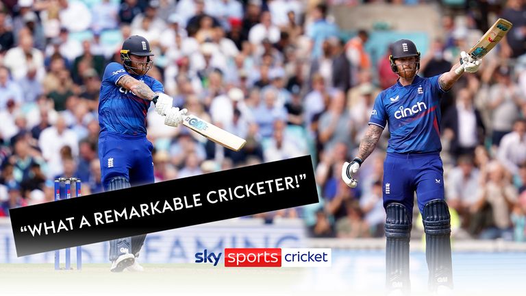 All of Ben Stokes’ nine sixes on his way to a new ODI record!