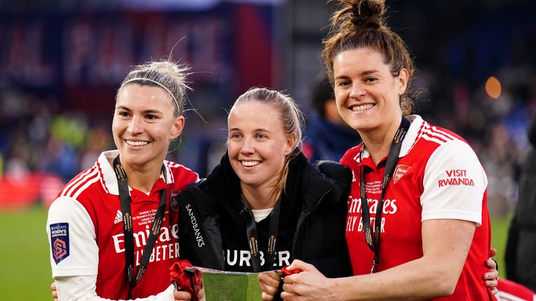 Jen Beattie: Former Arsenal Women and Man City Women defender announces retirement from football