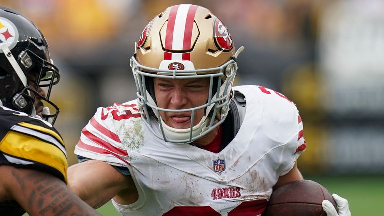 Brock Purdy, Christian McCaffrey help 49ers dominate Steelers