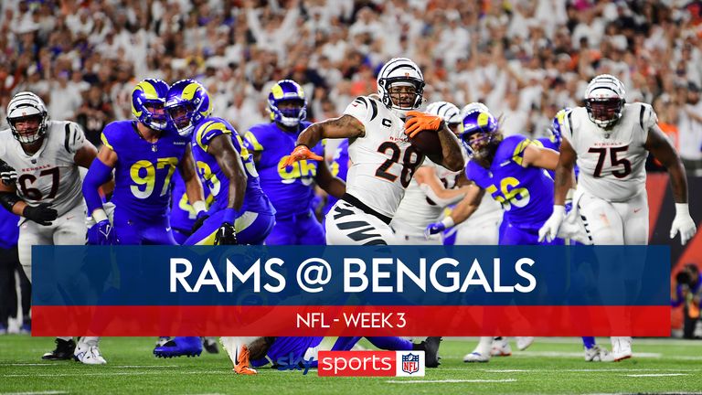 Los Angeles Rams vs Cincinnati Bengals: times, how to watch on TV