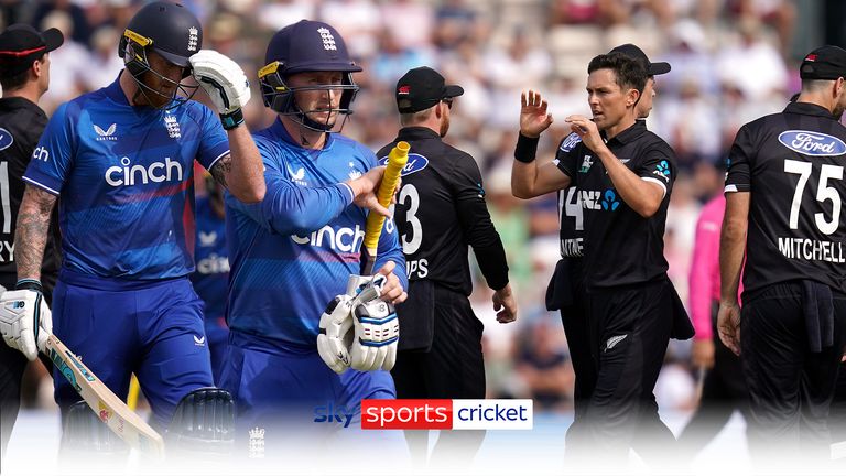 Trent Boult is on fire for New Zealand, picking up two wickets as England are reduced to 8-3! 