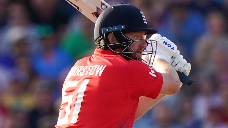Jonny Bairstow smashes six sixes in 4th T20 against New Zealand.