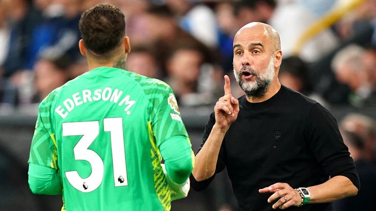 Ederson credits Pep Guardiola for Man City's relentlessness