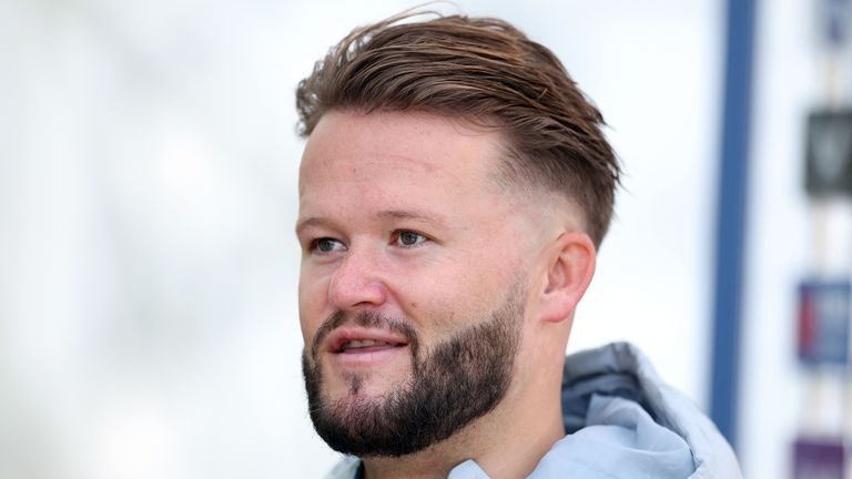 England's Ben Duckett during a nets session at Trent Bridge, Nottingham