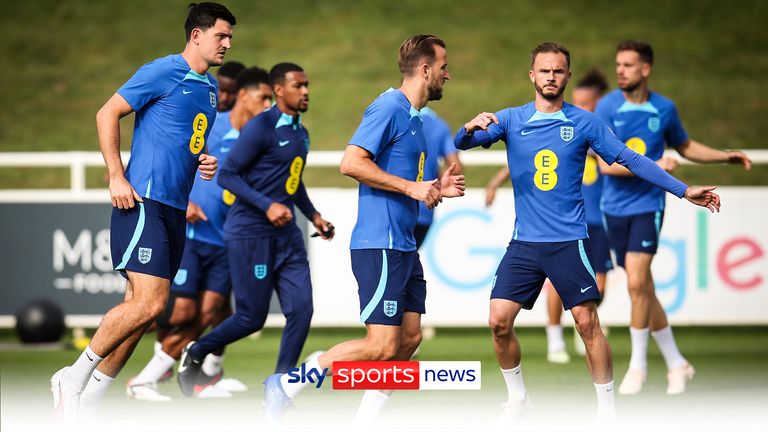 England train at St George's Park