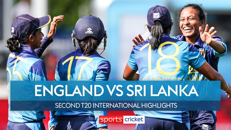 Watch highlights as Sri Lanka dominate England at Chelmsford.