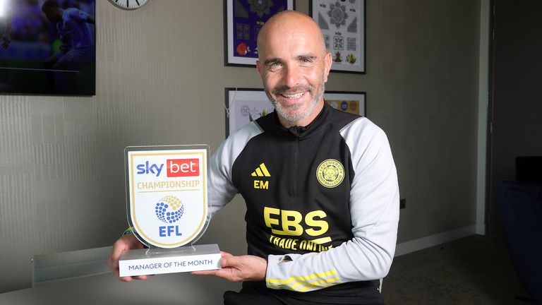 Leicester City's Enzo Maresca and Norwich City's Gabriel Sara win Sky Bet  Championship August awards | Football News | Sky Sports