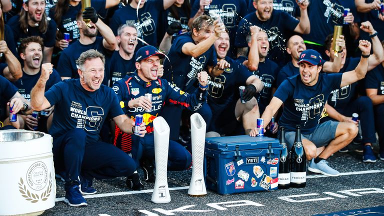 Red Bull have won all but one race in 2023 as they look to break multiple F1 records