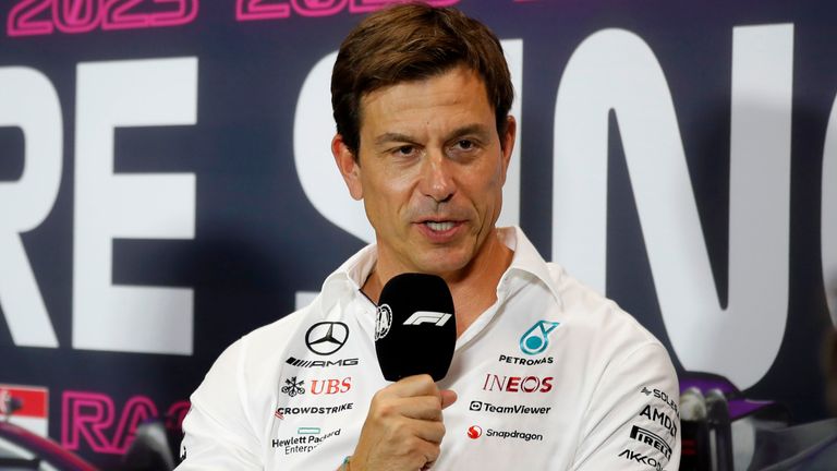 Toto Wolff in Singapore