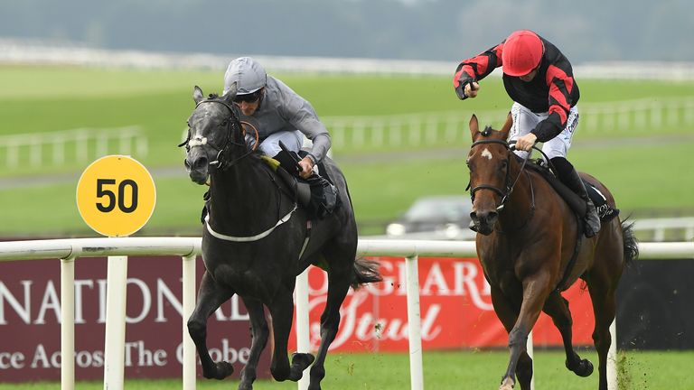 Fallen Angel headed over to Ireland and took the Group One Moyglare Stud Stakes for Karl Burke