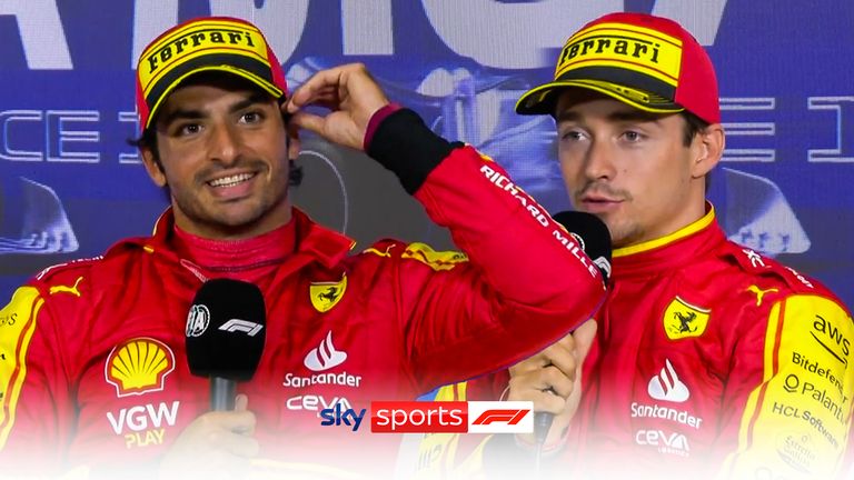 Ferrari&#39;s Charles Leclerc and Carlos Sainz feel the &#39;responsibility&#39; to perform at Monza
