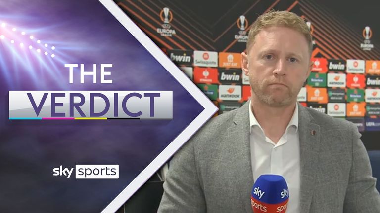 Sky Sports reporter Mark Benstead provides his reaction after Rangers overcame Real Betis 1-0 in their opening game of this year&#39;s Europa League.