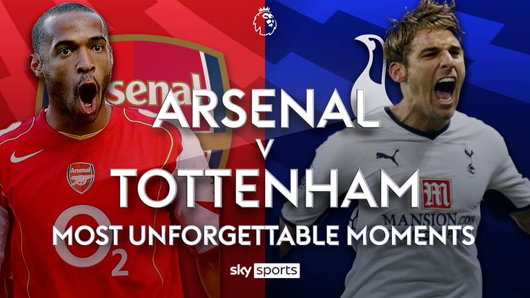 ARSENAL V TOTTENHAM MOST UNFORTGETTABLE MOMENTS IN THE PL THUMB 
