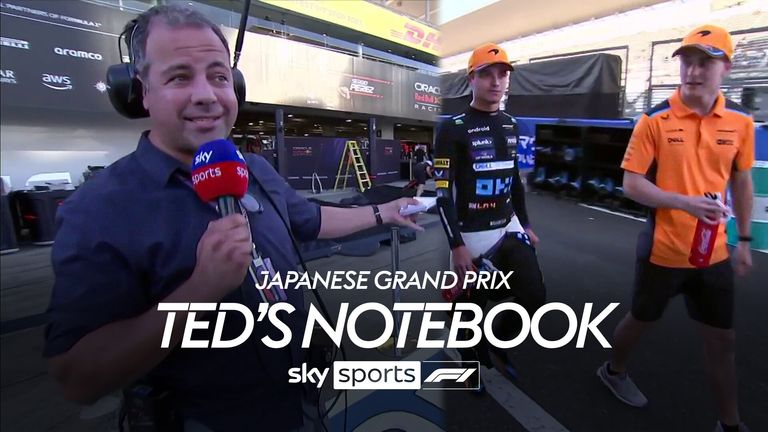 FORMULA ONE TEDS NOTEBOOK 24 SEPT 2023