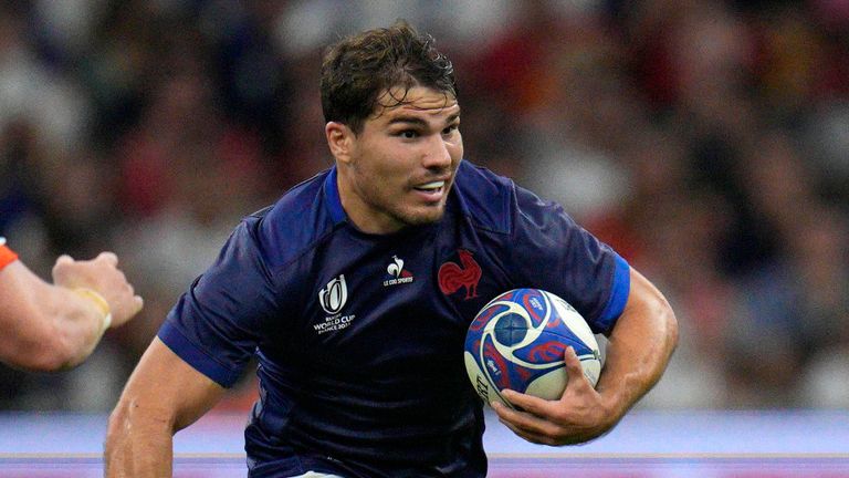 France captain Antoine Dupont underwent surgery on a facial injury and will return to the Rugby World Cup squad to recover