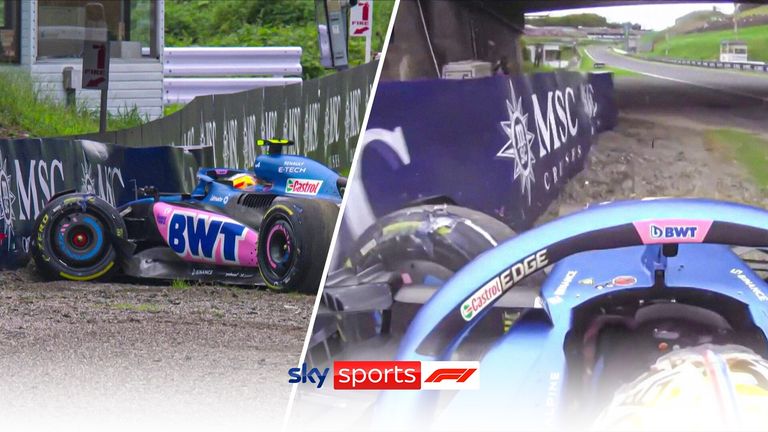 'No room for error' | Lock-up sends Gasly into barriers