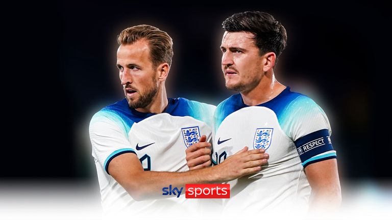 Harry Kane shows his support for Harry Maguire