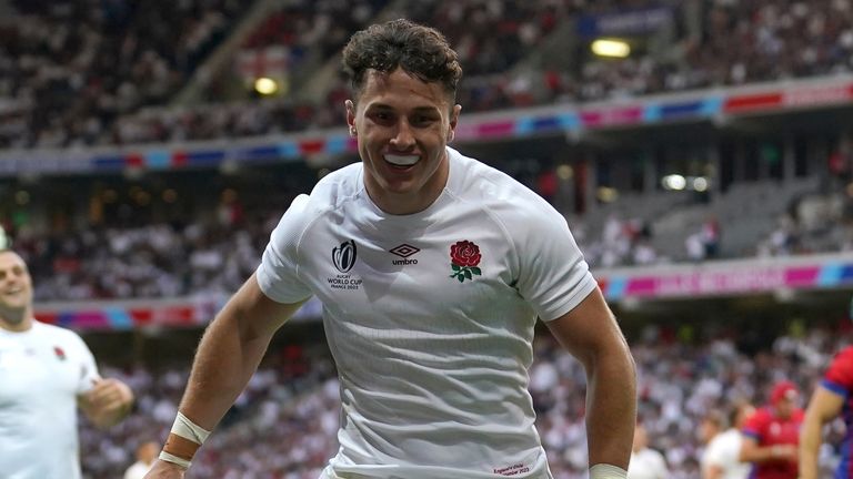 Henry Arundell scored five tries in England World Cup win over Chile