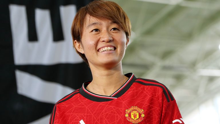 Hinata Miyazawa has joined Man Utd, coming weeks after she won the World Cup Golden Boot 