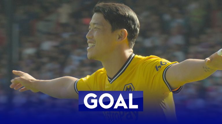 Hwang scores for Wolves against Palace