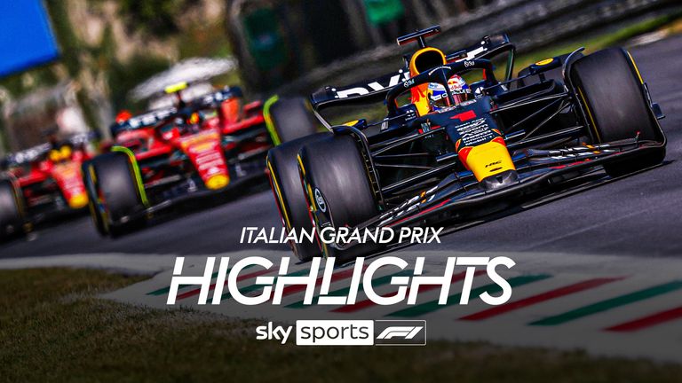 Highlights of the Italian Grand Prix from Monza.