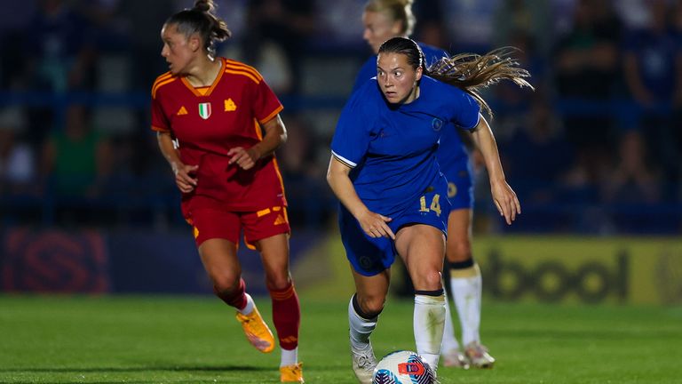 Kirby has returned to action for Chelsea after missing out on the World Cup