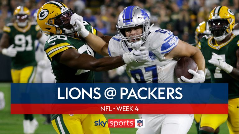 Lions Packers highlights