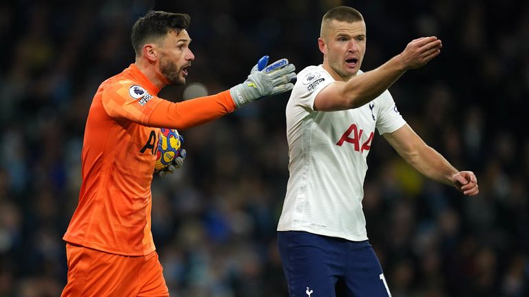 Hugo Lloris and Eric Dier have been named in Tottenham's 25-man Premier League squad.
