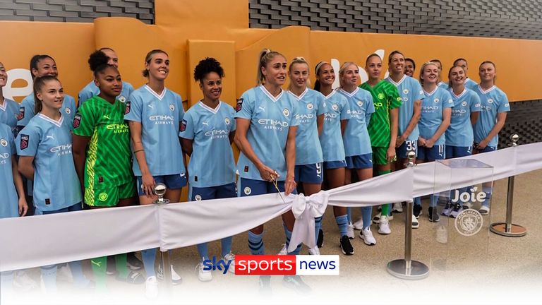 Manchester City&#39;s women prepare for the new WSL season