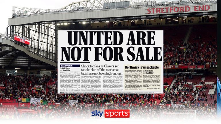 Manchester United not for sale?