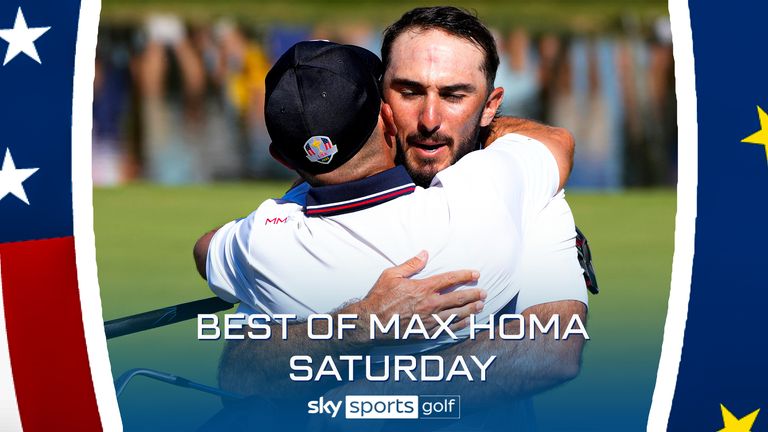 BEST OF MAX HOMA SATURDAY AT THE RYDER CUP